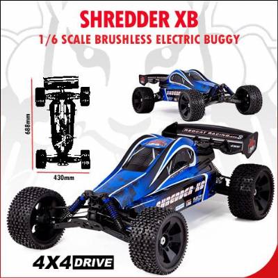 Shredder XB 1/6 Scale Brushless Electric Buggy